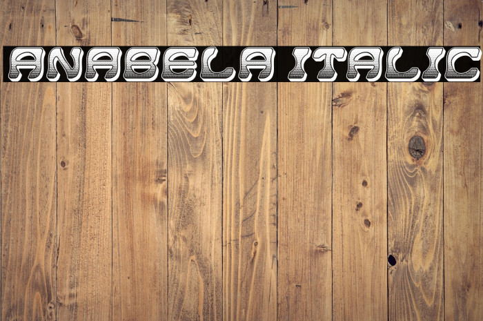 Anabela Italic Example 2