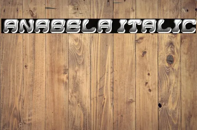 Anabela Italic Example 2