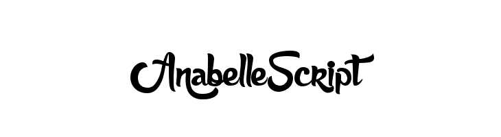AnabelleScript  नि: शुल्क फ़ॉन्ट्स डाउनलोड