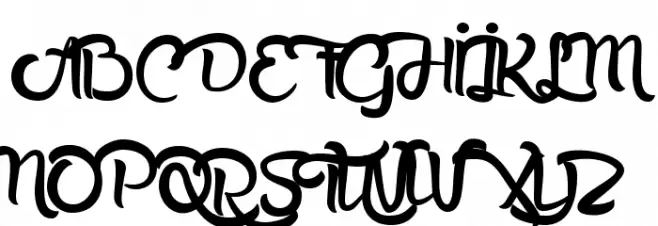 AnabelleScriptLight Font UPPERCASE