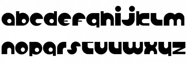 Anabolic Spheroid Schriftart Groß