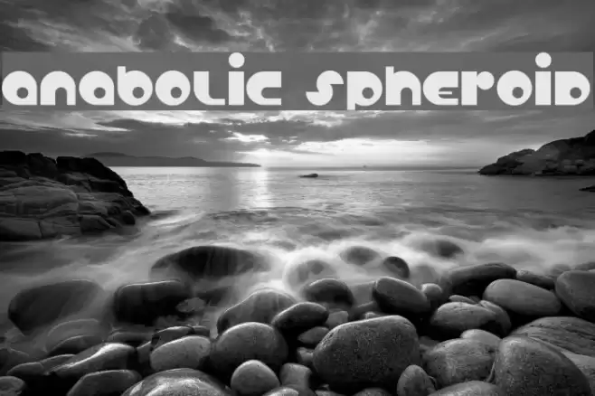 Anabolic Spheroid Шрифта examples