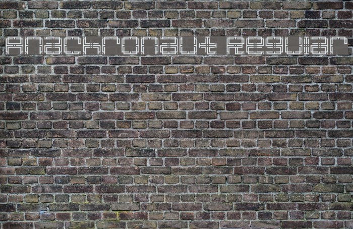 Anachronaut Regular Example 2