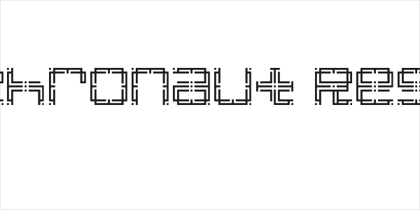Anachronaut Regular Logo