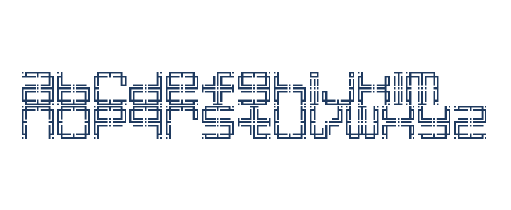 Anachronaut Regular Lowercase