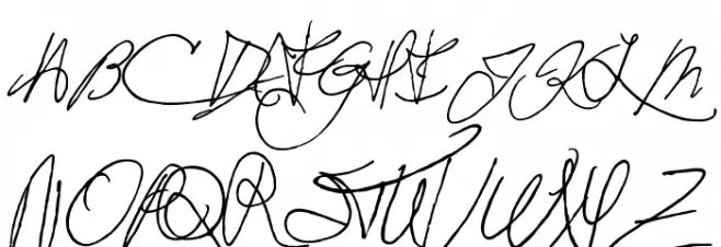 Anachronism Schriftart Groß