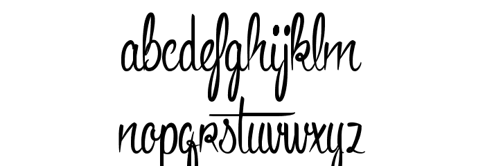 Anacondas Font LOWERCASE