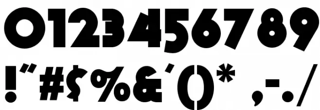 Anagram NF Font OTHER CHARS