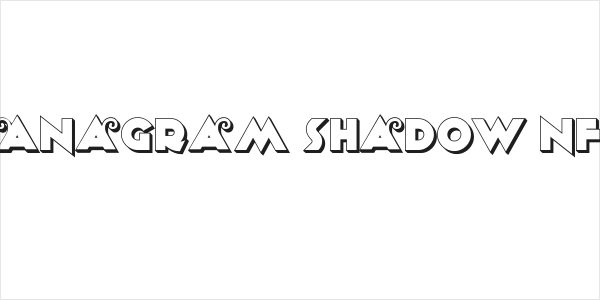 Anagram Shadow NF Logo