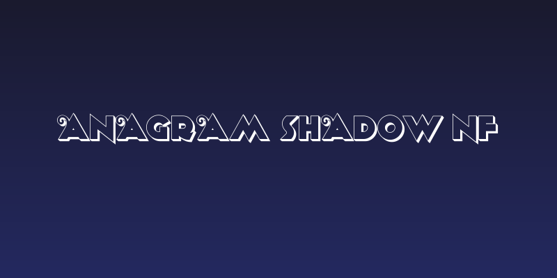 Anagram Shadow NF Social Header