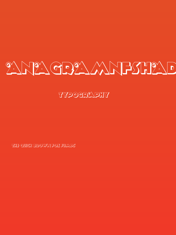 AnagramNFShadow Poster