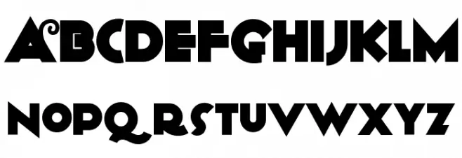 Anagram Font Litere mici