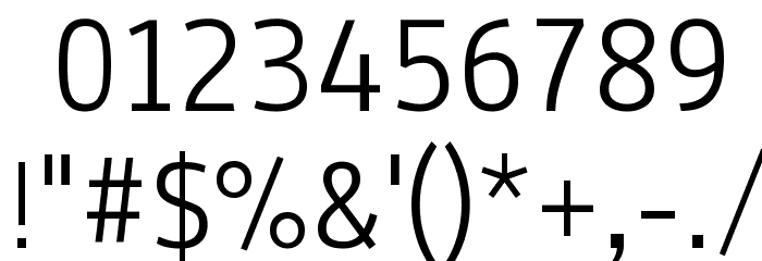 Anaheim Regular Font Alte caractere