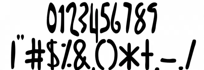 Anak Anak Font OTHER CHARS