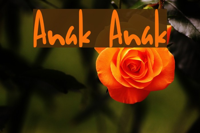 Anak Anak Example 3