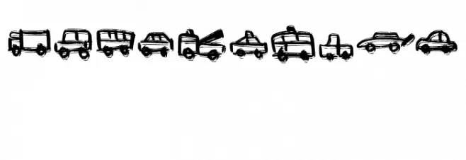 Anak Cute Bonus Font OTHER CHARS