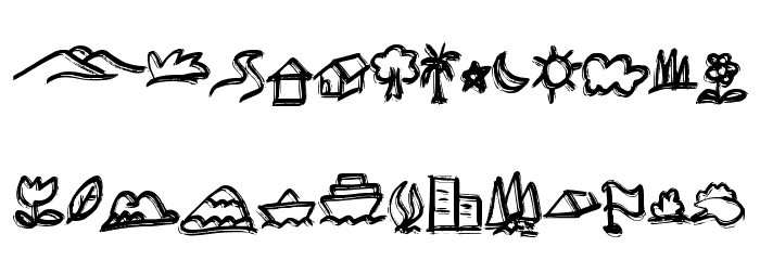 Anak Cute Bonus Font LOWERCASE