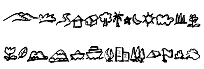 Anak Cute Bonus Font LOWERCASE