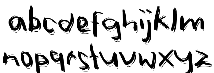 Anak Cute Font LOWERCASE