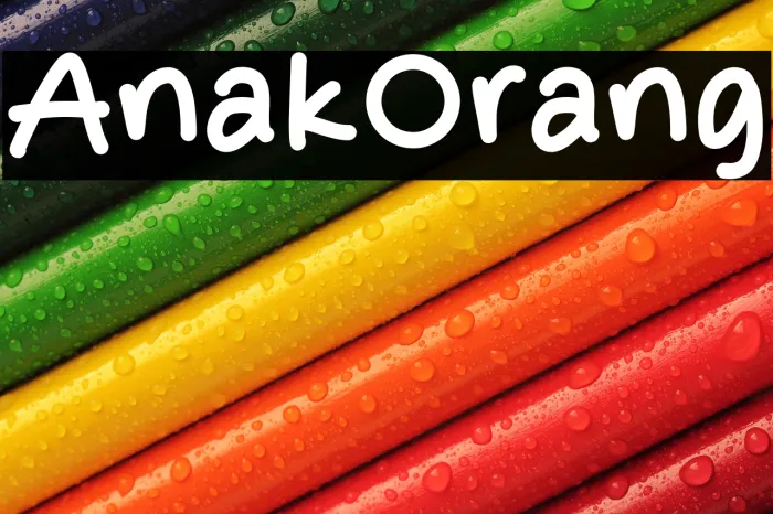 Anak Orang Example 2