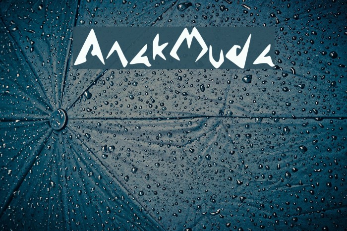 Anak_Muda Font examples