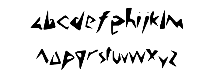 Anak_Muda Font LOWERCASE