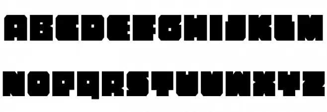 Anakefka Condensed Caratteri MINUSCOLO