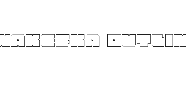 Anakefka Outline Logo
