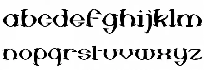 Anal Satisfaction Font LOWERCASE