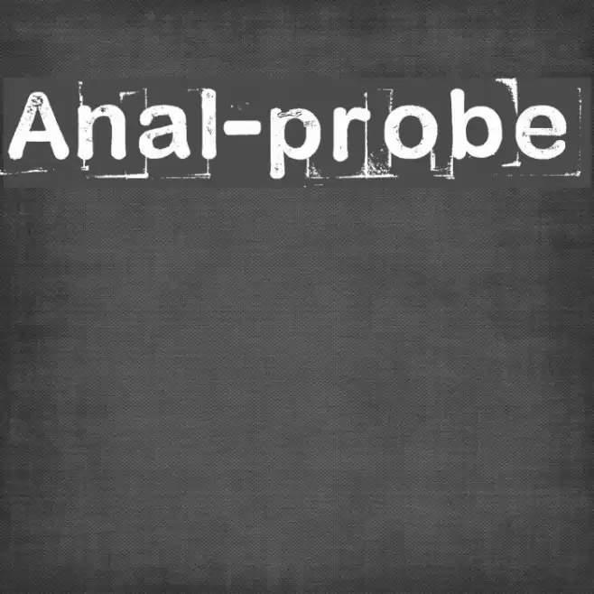 Anal-probe Font examples