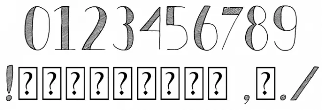 Analeigh Demo Font OTHER CHARS