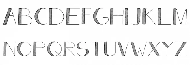 Analeigh Demo Шрифта ВЕРХНИЙ