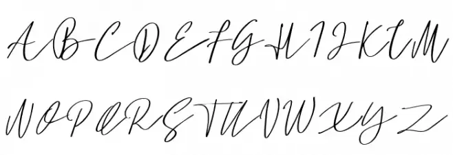 Analisa Font UPPERCASE
