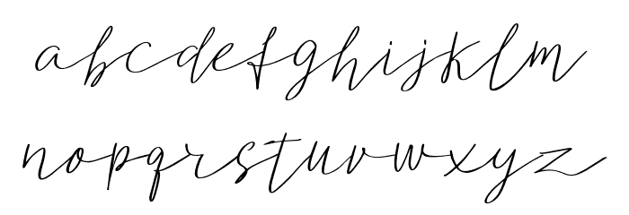 Analisa Font LOWERCASE
