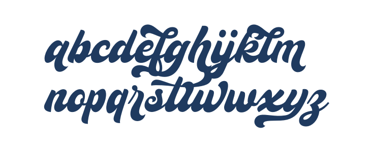 Analog Script PERSONAL USE Personal Lowercase