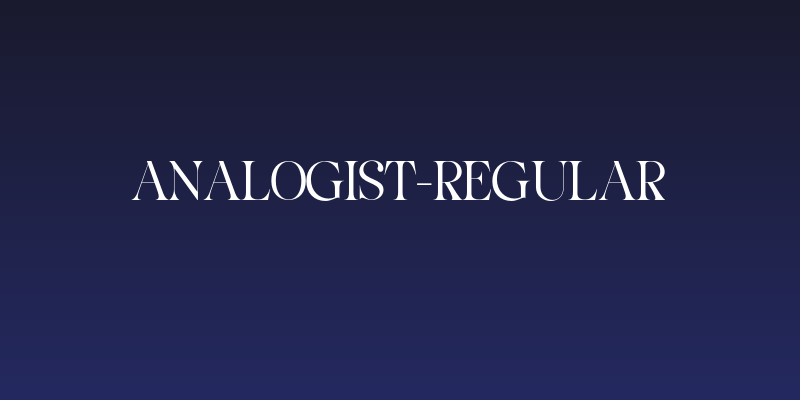 Analogist-Regular Social Header
