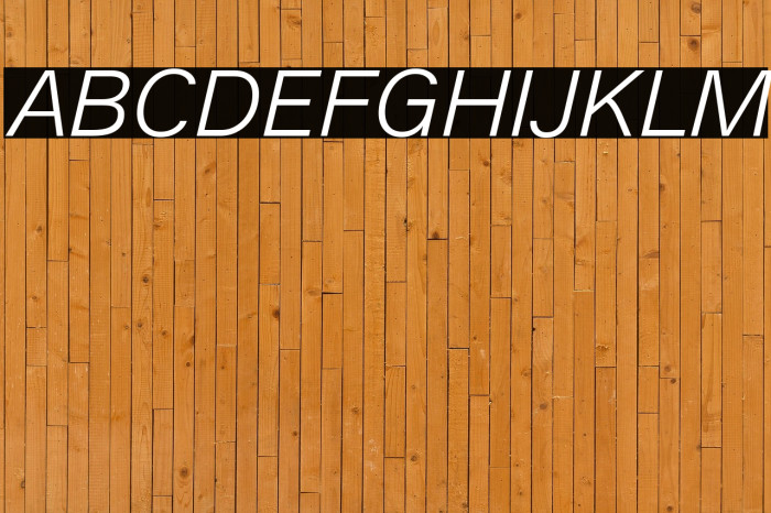 Analogue Reduced 46 Light Oblique Example 1