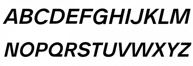 Analogue Reduced 66 Medium Oblique Font OTHER CHARS