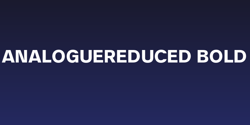 AnalogueReduced-Bold Social Header