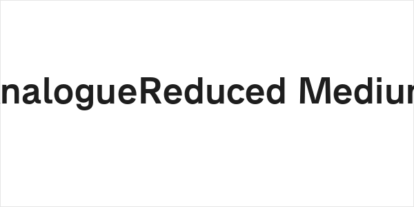 AnalogueReduced-Medium Logo