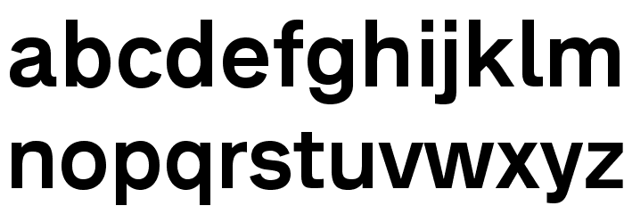 AnalogueReduced-Medium Font LOWERCASE