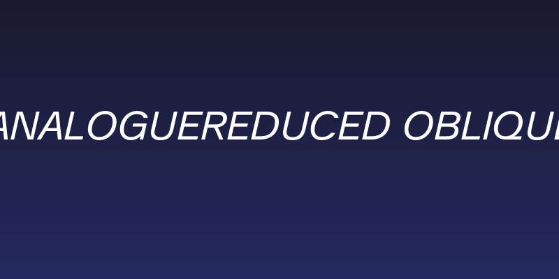 AnalogueReduced-Oblique Social Header