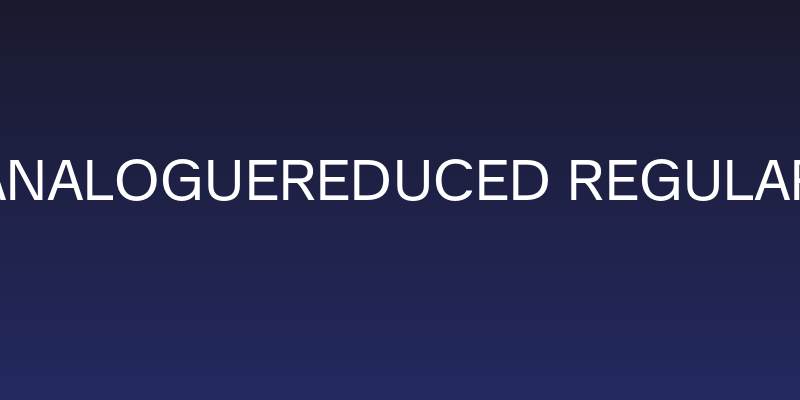 AnalogueReduced-Regular Social Header