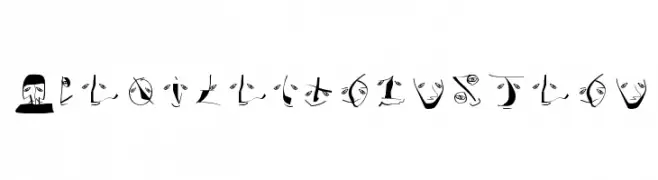 AnalphabetismBats  Frei Schriftart Herunterladen