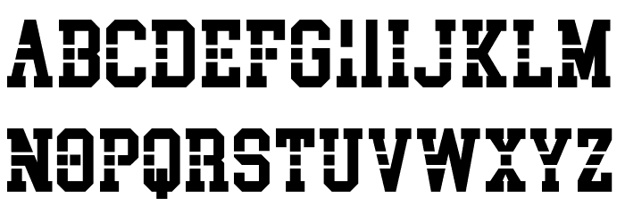 Analyst Font LOWERCASE