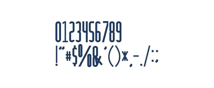 Anamelia Condensed Other Characters