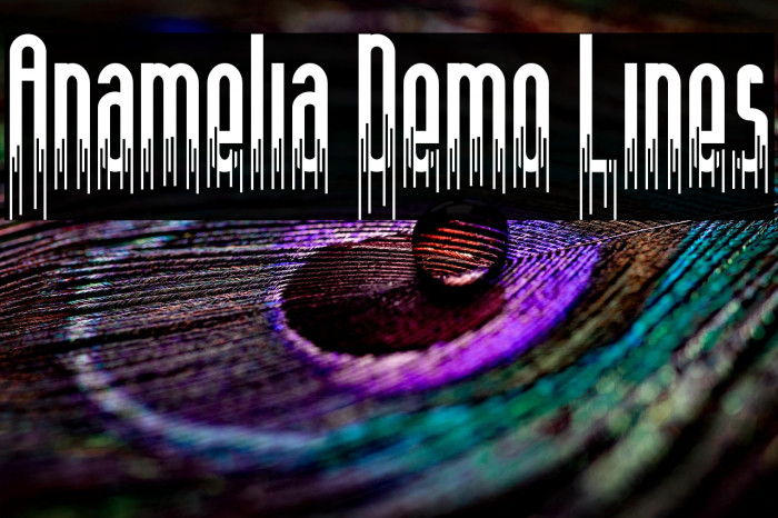 Anamelia Demo Lines Example 1