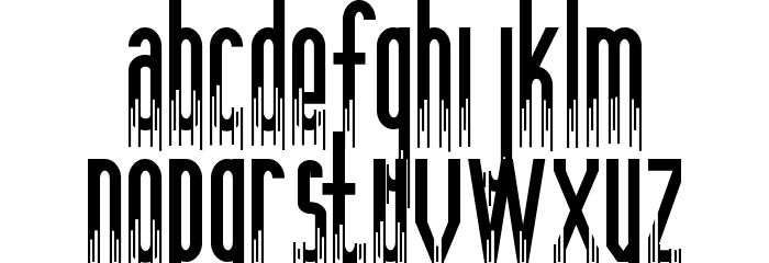 Anamelia Demo Lines Font LOWERCASE