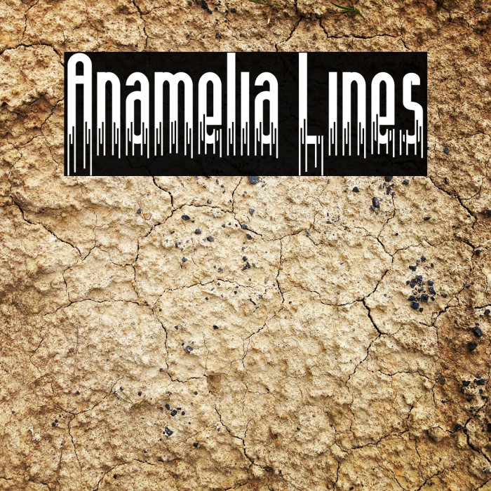Anamelia Lines Font examples