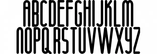 Anamelia Rounded フォント 大文字